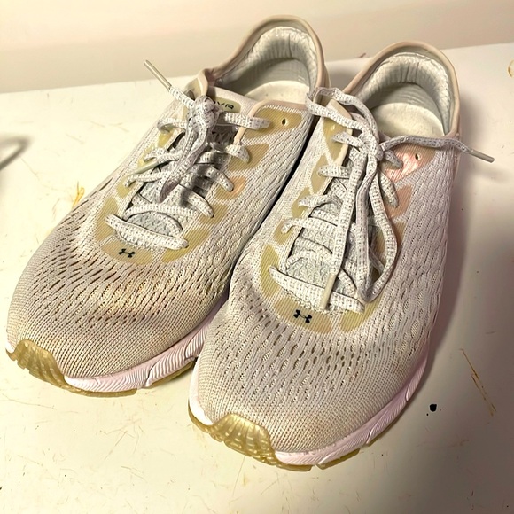 Under Armour Mens HOVR Sonic Running Sneaker Shoe light grey Sz 9.5 - Picture 3 of 10